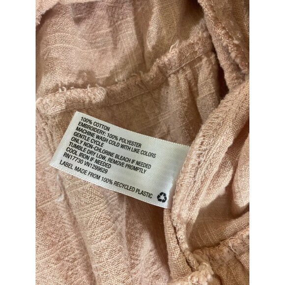 Knox Rose Women's Dusty Rose Sleeveless Embroidered Dress - XXL - Picture 11 of 12